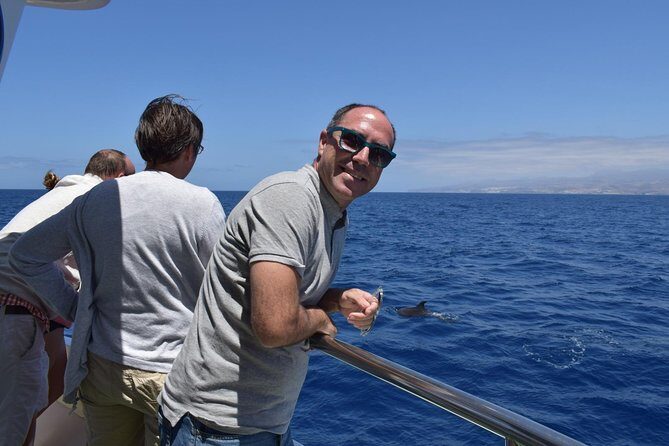 2-Hour Dolphin and Whale Watching in Gran Canaria - Lineas Salmón: what it feels like on a big boat with a big view