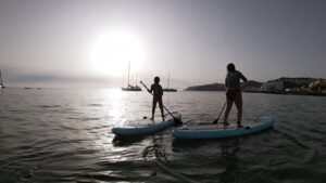 2h Sunset Paddle Board Session in Gran Canaria - Finding the boards at the meeting point (and staying stress-free)