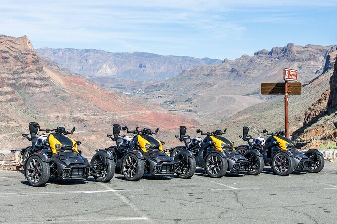 3 Wheel Motorcycle like Quad/Buggy Tour Gran Canaria (Maspalomas) - Where you go: Fataga, Maspalomas, and Playa de Amadores