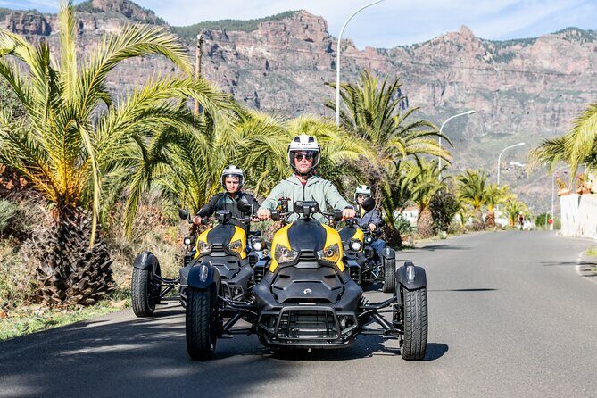 3 Wheel Motorcycle like Quad/Buggy Tour Gran Canaria (Maspalomas) - Weather reality: bring layers and don’t trust the forecast blindly