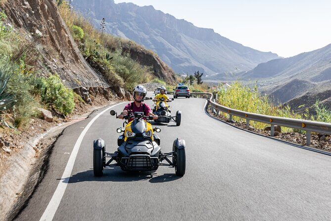 3 Wheel Motorcycle like Quad/Buggy Tour Gran Canaria (Maspalomas) - The guide factor: why Adrian keeps showing up in the praise