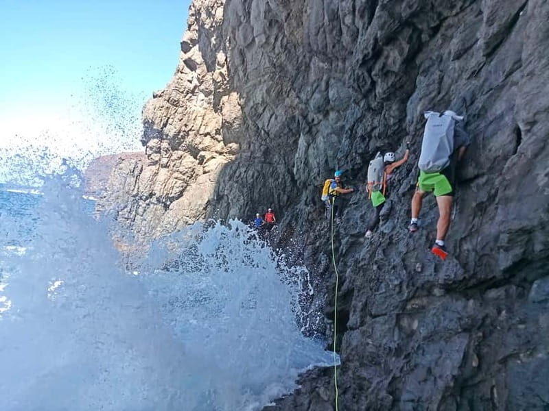 Agaete: Gran Canaria Coasteering. Marine Ferrata and Zipline - Price and time: value for $79 and why 5 hours matters
