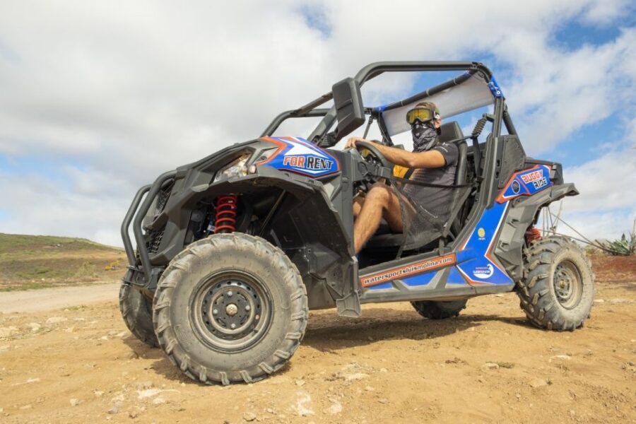 Anfi beach: Guided Buggy Tour. - Goggles, Spacing, and Handling Dust Without Stress