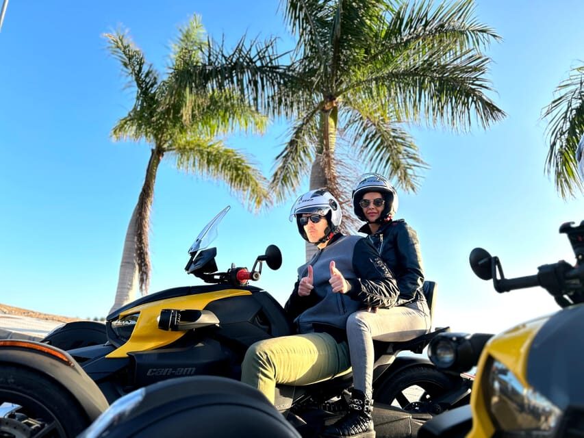 Can-am Ryker moto / buggy / quad Tour: Coast (Maspalomas) - Where to Meet in Maspalomas: Eurocenter Garage Near Lidl