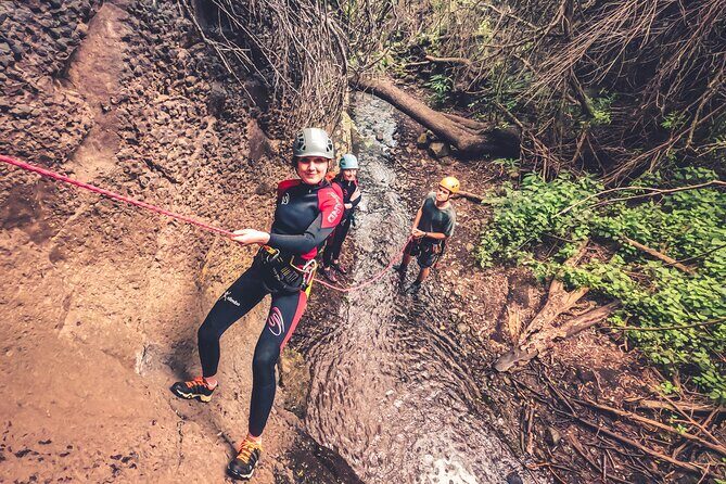 Canyoning with Waterfalls in the Rainforest - Small Groups ツ - Why waterfall canyoning in Gran Canaria feels different