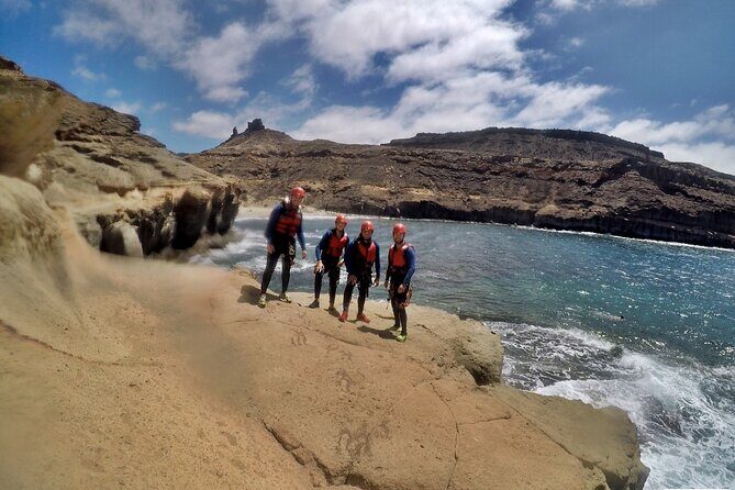 Coastering in Gran Canaria (Aquatic Route in the ocean cliffs) - The route: walking the coast, bridges, via ferrata-style steps, and rock climbing