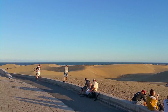 E-Bike Family Tour : Sightseeing in Playa Ingles,Maspalomas Dunes - Stop 3: Mirador de las Dunas for the central viewpoint