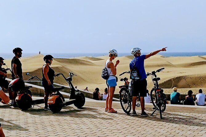 E-Bike Family Tour : Sightseeing in Playa Ingles,Maspalomas Dunes - Age rules and family setup: who this ride fits best