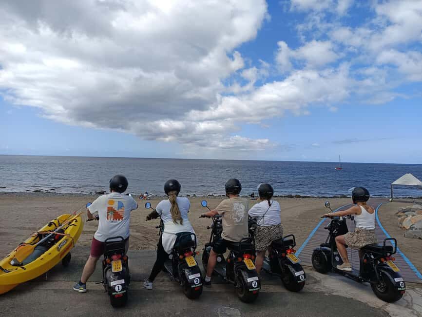e-Scooter 2 seat City Tour : 1 hour Playa Ingles - The 1-hour route: Dunes, Mirador de Las Dunas, and Playa del Inglés