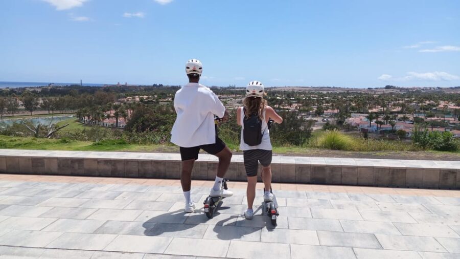 e-Scooter Step Kickstart Guided Tour: Sightseeing Maspalomas - Your E-step Scooter Ride Through Maspalomas