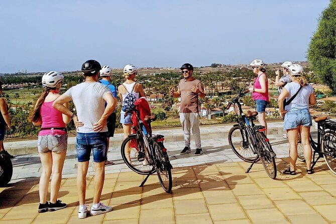 Electric Bike Panoramic South Coast Tour Optional Fishing Tapas - South Coast Cycling: Pasito Blanco and the volcanic feel