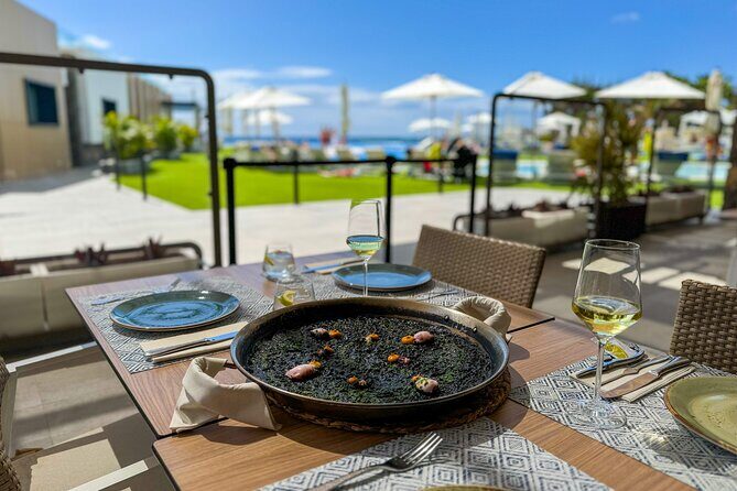 Full Day Ticket at Perchel Beach Club with Lunch - Lunch at Perchel Beach Club: rice-focused, choice-based, and portion-friendly