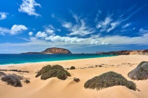 Graciosa Island: Jeep Safari Playa De las Conchas - Starting in Caleta de Sebo: meet Andrés right by the church
