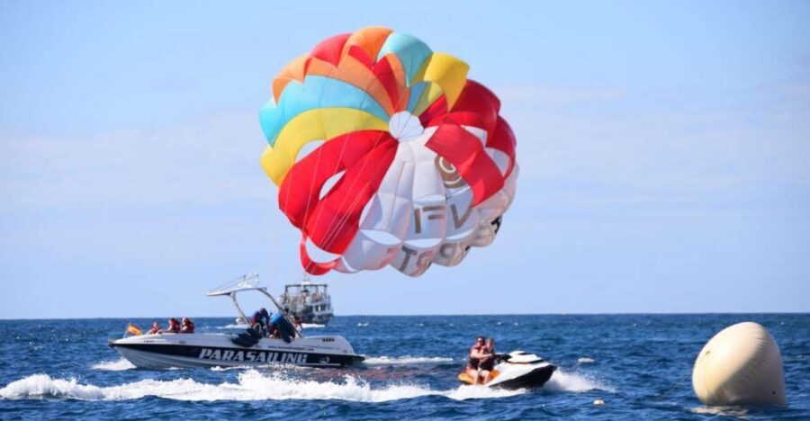 Gran Canaria: 1 to 3 Person Parasail over Anfi Beach - Safety briefing and the 200kg combined limit