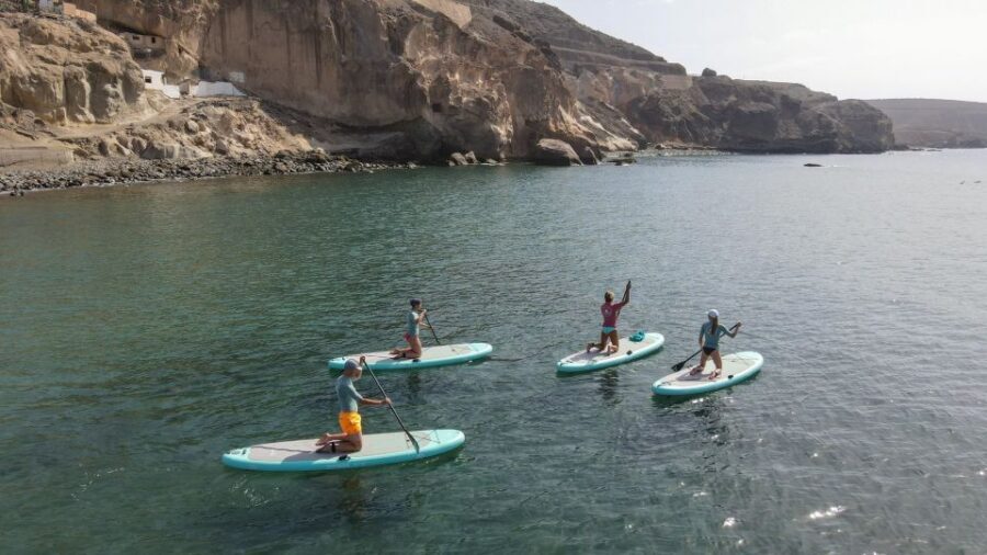 Gran Canaria : 2h Stand Up Paddle board lessons - The 2-hour flow: what you’ll actually do