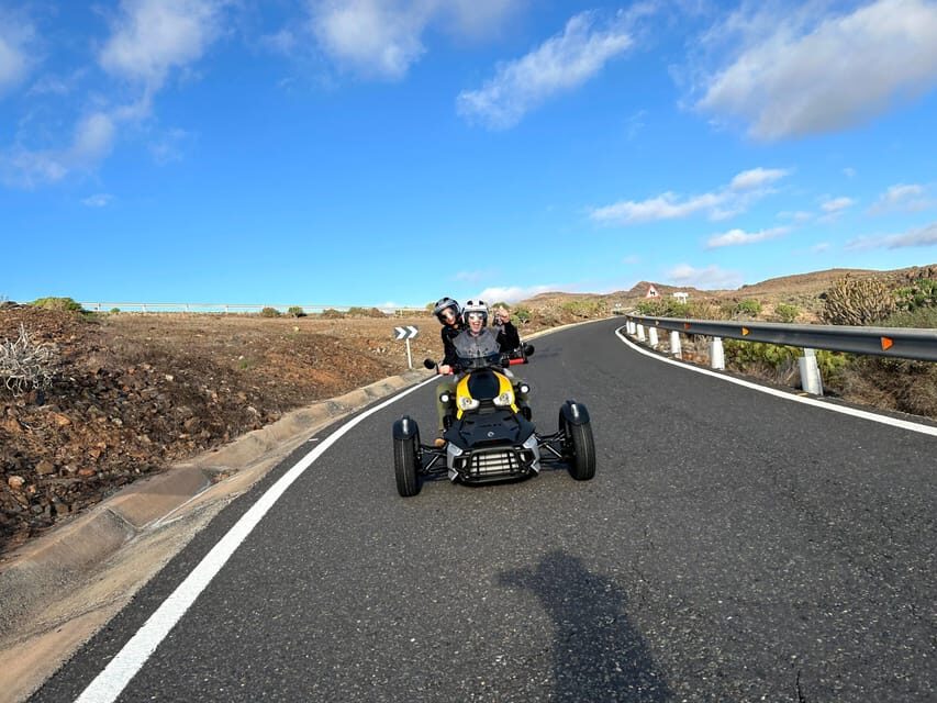 Gran Canaria: Can-Am Ryker 3-Wheel Motorcycle / Buggy / Quad - Maspalomas start: quick paperwork, a real safety briefing, then you go