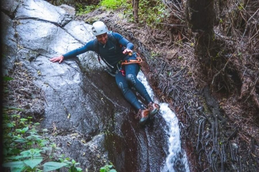 Gran Canaria: Canyoning in the Rainforest - The Route: Steep Approach, Guided Descent, Waterfall Time, Steep Exit