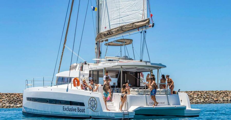 Gran Canaria: Catamaran Day Trip with Food and Drinks - Setting Sail From Puerto Rico de Gran Canaria in 4.5 Hours