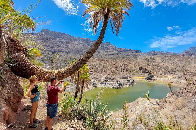 Gran Canaria Cave, Oasis, Red-gorge Adventure & cosy Picnic - The route from tuff ravines to town quiet (with realistic timing)