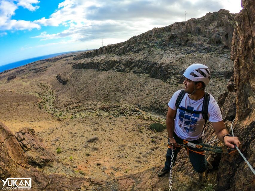 Gran Canaria: Cliff Climbing Via Ferrata Trip by Maspalomas - The Via Ferrata Climb: Medium Route, Iron Steps, Real Adventure