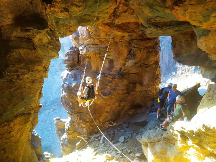Gran Canaria: Cliff Climbing Via Ferrata Trip by Maspalomas - The Suspension Bridge at 60 Meters: Where Courage Gets Real
