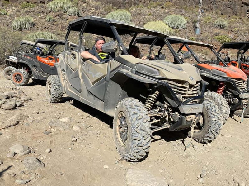 GRAN CANARIA: FAMILY MONSTER BUGGY <em>4 SEATS -LONG TOUR 2.5HR – Key highlights you should care about’ /></p>
<ul>
<li><strong>4-seat family buggy format</strong>: built for families who want to share the experience instead of sitting around.</li>
<li><strong>2.5-hour off-road time</strong>: long enough to feel like a real adventure, not a quick spin.</li>
<li><strong>Maspalomas to Fataga route</strong>: mountain driving through valleys and canyons, with on-road transitions.</li>
<li><strong>Included off-road goggles</strong>: you’ll be protected from dust without extra gear shopping.</li>
<li><strong>Driver switching with no extra cost</strong>: handy when you’re sharing the driving with a partner or older kids.</li>
<li><strong>Dust and bumps are part of the deal</strong>: bring your patience and expect the vehicle to look like it’s been working.</li>
</ul>
<h2 id="what-youre-really-doing-in-a-4-seat-family-buggy">What you’re really doing in a 4-seat family buggy</h2>
<p><img src=