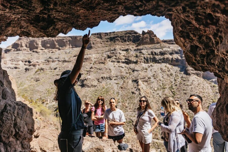 Gran Canaria: The Red Canyon Tour with Local Food Tasting - From hotel pickup to Guriete viewpoint: getting oriented fast