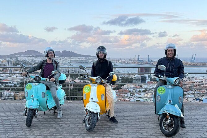 Guided Tour With Electric Moped - A Quiet Way to See Las Palmas