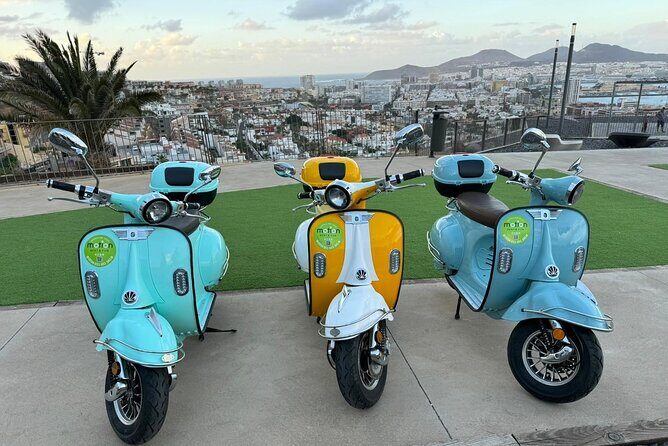 Guided Tour With Electric Moped - Las Coloradas Viewpoints and the Playa de Las Canteras Moment