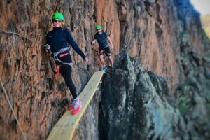 Half-Day Adventure and Climbing Via Ferrata in Gran Canaria - What the climb actually feels like: helmets, harnesses, and steel cable security