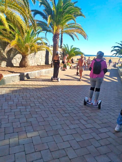Maspalomas: 1 Hour Segway Sightseeing Tour - Gliding along Playa del Inglés: promenade and cycle paths