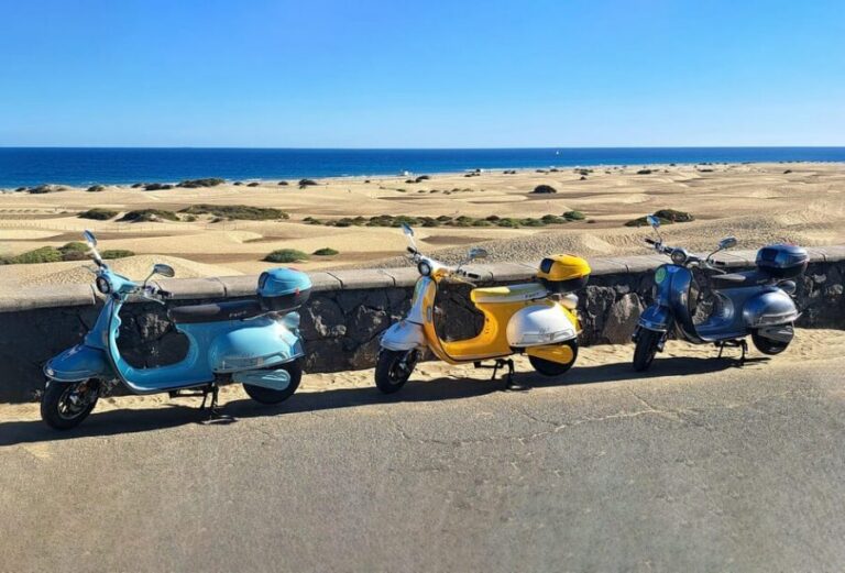 Maspalomas and Las Palmas: electric vintage scooter for rent - Maspalomas and Las Palmas Hotel Delivery: Less Waiting, More Day