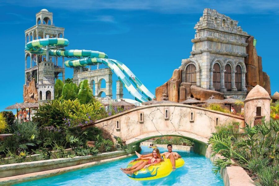 Maspalomas: Aqualand Maspalomas Water Park Entry Ticket - Your adrenaline plan: Anaconda, multi-lane races, and the water labyrinth