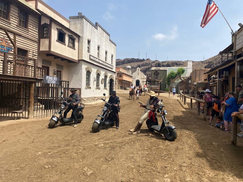 Maspalomas: E-Scooter or E-Bike Tour+Western Town Sioux City - From Cita Shopping Center to the Dunes: The Tour’s Best Setup