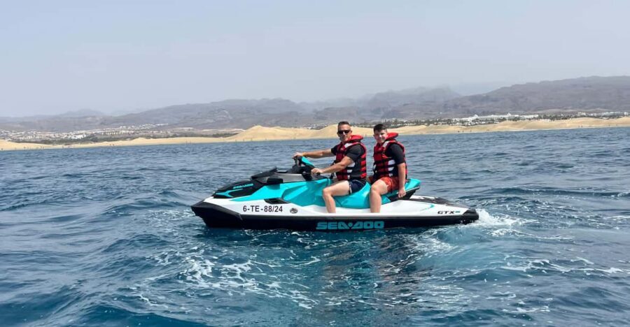 Maspalomas: Jet Ski Tour with Hotel Transfer - Safety and gear basics: the life jacket setup you should prep for