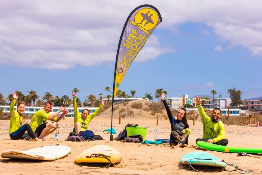 Playa del Inglés Maspalomas: High Quality Surf Classes - Theory plus video tips: getting your bearings before you go