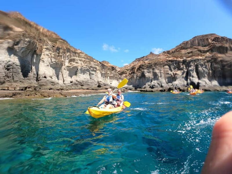 Puerto Mogán: Guided Adventure Kayak Tour in Caves & Snorkel - Timing, conditions, and why the ocean decides the details