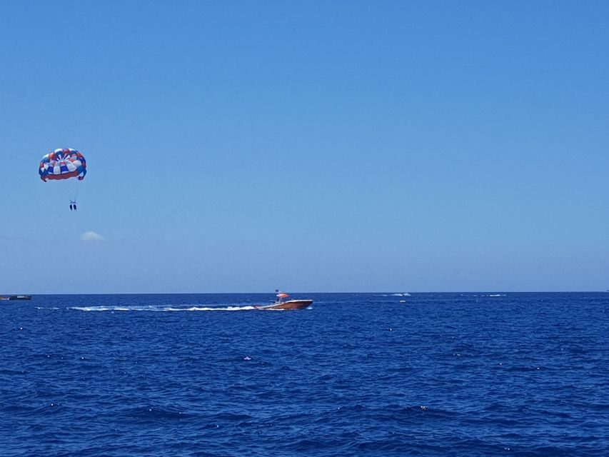 Puerto Rico de Gran Canaria : Parasailing - Choosing Your Height: 150 vs 300-Meter Lines Over Open Water