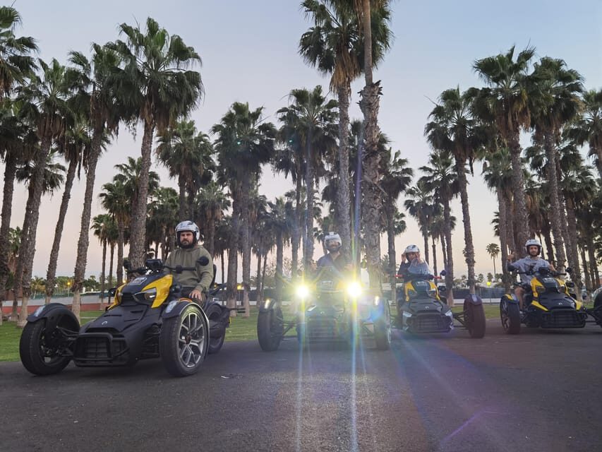 Ryker Moto Tour (buggy / quad for Road): Maspalomas - The short orientation: how Adrian-style guidance keeps you calm