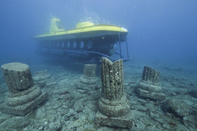 SUBMARINE ADVENTURE - Submarine Excursion in Puerto de Mogán - Visibility reality check: when it’s murky, plan to focus anyway