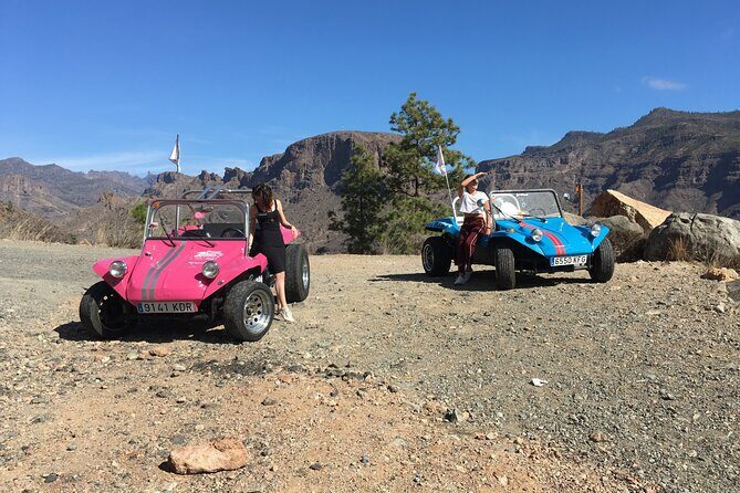 Tour in a real VW 70's Buggy in Gran Canaria 4 People. - 70s VW Buggy driving: the manual detail you should not ignore