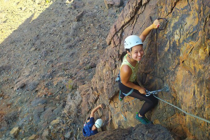 Via Ferrata in Gran Canaria. Vertical adventure park. Small groups - Where you start on Gran Canaria, and why Bahia Feliz matters