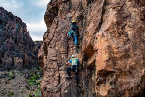 Via Ferrata in Gran Canaria. Vertical adventure park. Small groups - Gear check: harness and helmet, plus beginner coaching