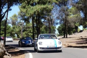 Vw Beetle Convertible Island tour Discover the island on a different way - The mountain-road reality: winding bends, manual driving, and staying relaxed