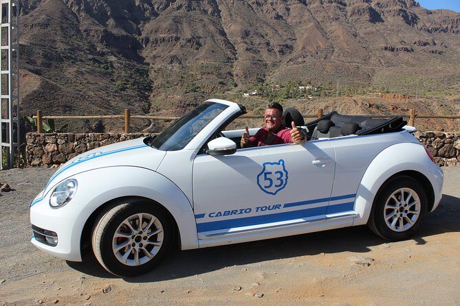 Vw Beetle Convertible Island tour Discover the island on a different way - Pico de las Nieves and Roque Nublo: the island’s signature view